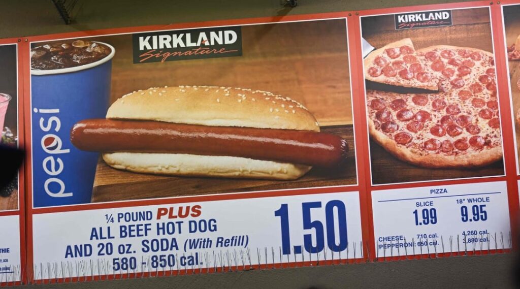 Costco Hot Dog